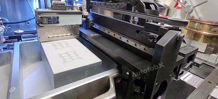 Binder Jetting is a 3D printing process in which a liquid binding agent is selectively deposited onto a bed of powder material, layer by layer, to form a solid part. This technology is used with a variety of materials, including metals, ceramics, and sand, and is known for its capability to produce complex geometries without the need for support structures.